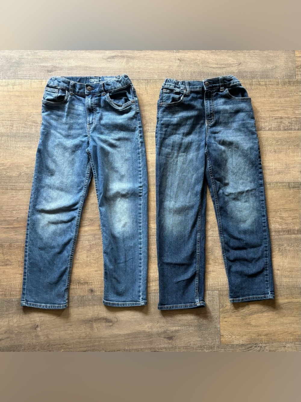 Oshkosh B’Gosh boys size 10 regular classic straight leg denim blue jean lot